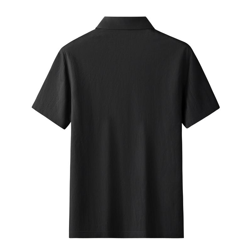Men's Plus Size Breathable Soft Cooling Polo Shirt