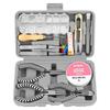 17pcs/set Jewelry DIY Home Tool Accessories Multi-function Hand Repairing Tool Kit Tweezers Plier Measure Household Tool