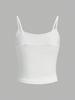 Sweet & Spicy Y2K Floral Camisole Crop Top - Slim, Navel-Baring Summer Tank for Women