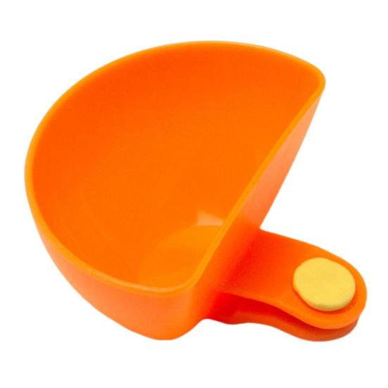 Yousheng Dipping Sauce Dish with Clip Multipurpose Condiment Bowl for Ketchup Vinegar Plastic Party Seasoning Container Household Kitchen Utensils