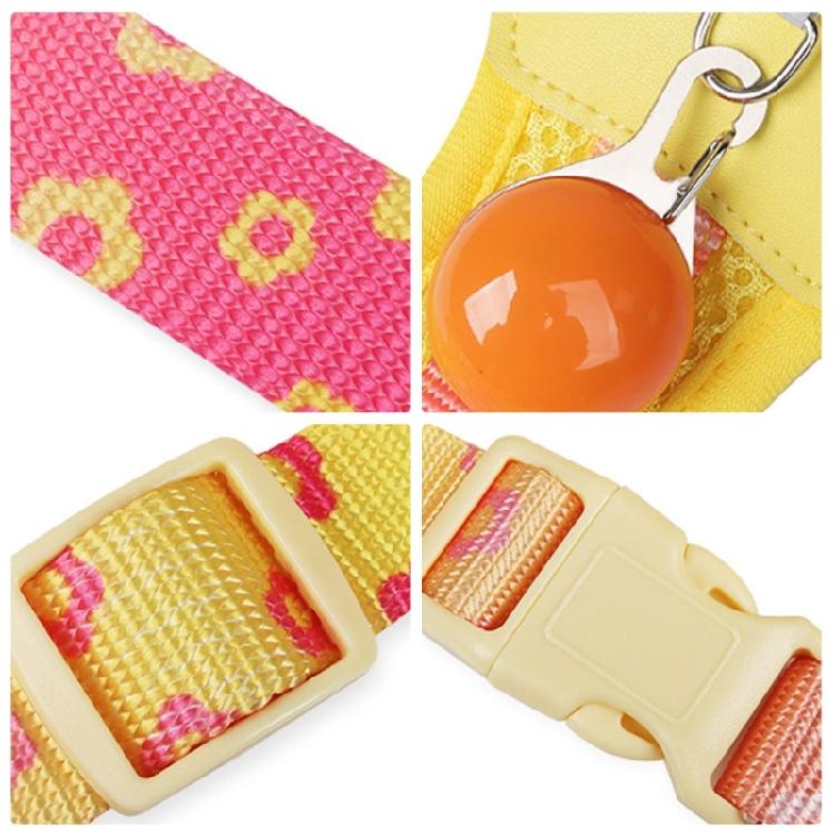 Bright Color Dog Harness Chest Strap for Small Breeds Walking Training Vest for Comfortable and Safety Outdoor Activity