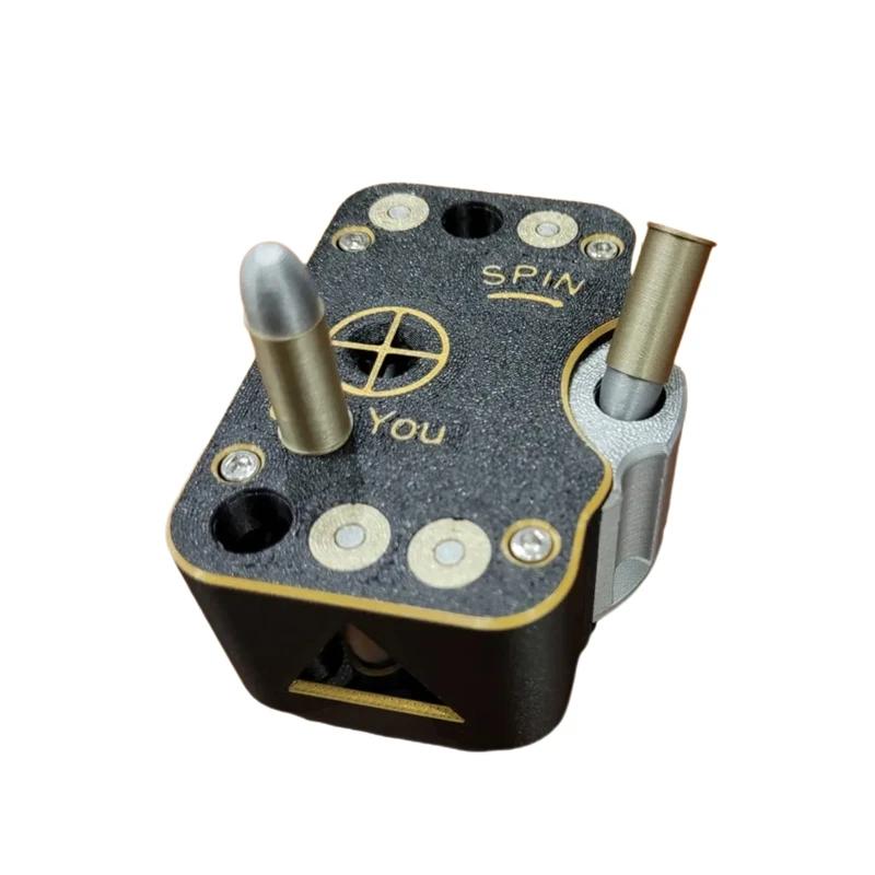 Игрушка «Русская рулетка» своими руками, Рулетка-испытание вероятности, 3D-печатная интерактивная «Русская рулетка», Игры для пальцев, Игра на питьевую рулетку