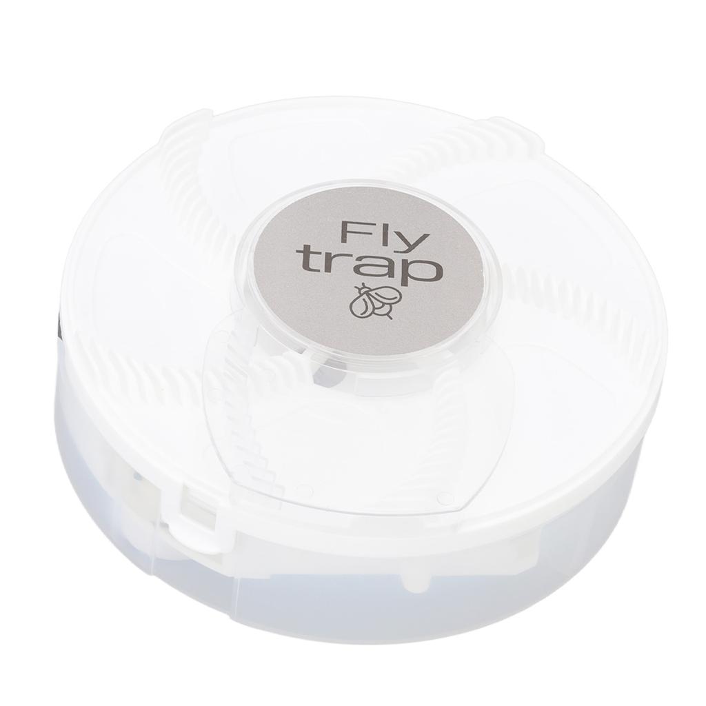 Elektrische Fliegenfalle Innenbereich Zuhause Fliegenfänger Automatischer Rotierender Mückenfänger mit Fangköder
