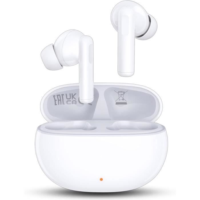 Ecouteurs sans Fil - HONOR - CHOICE X7i - Bluetooth 5.3 - Réduction de Bruit 45dB - 40 Heures Autonomie