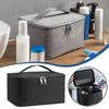 Oxford Cloth Storage Bag Square Business Travel Toiletry Bag Portable Handbag Wash Bag Double Layer Large Capacity Cosmetic Bag