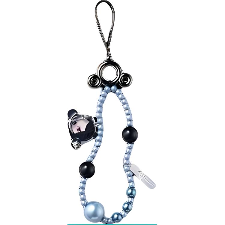 New POP MART Skullpanda Sound Collection Cell Phone Chain Mystery Boxes Single Blind Box/whole Box 9 Pcs PPMT-2406-0099