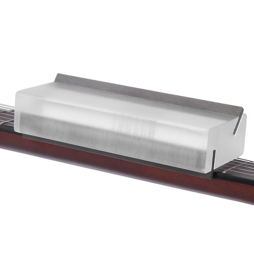 Fret Bevel File 2 In 1 35 Degrees 90 Degrees Angle Chamfering Luthier Repair Tool for Guitar Ukulele