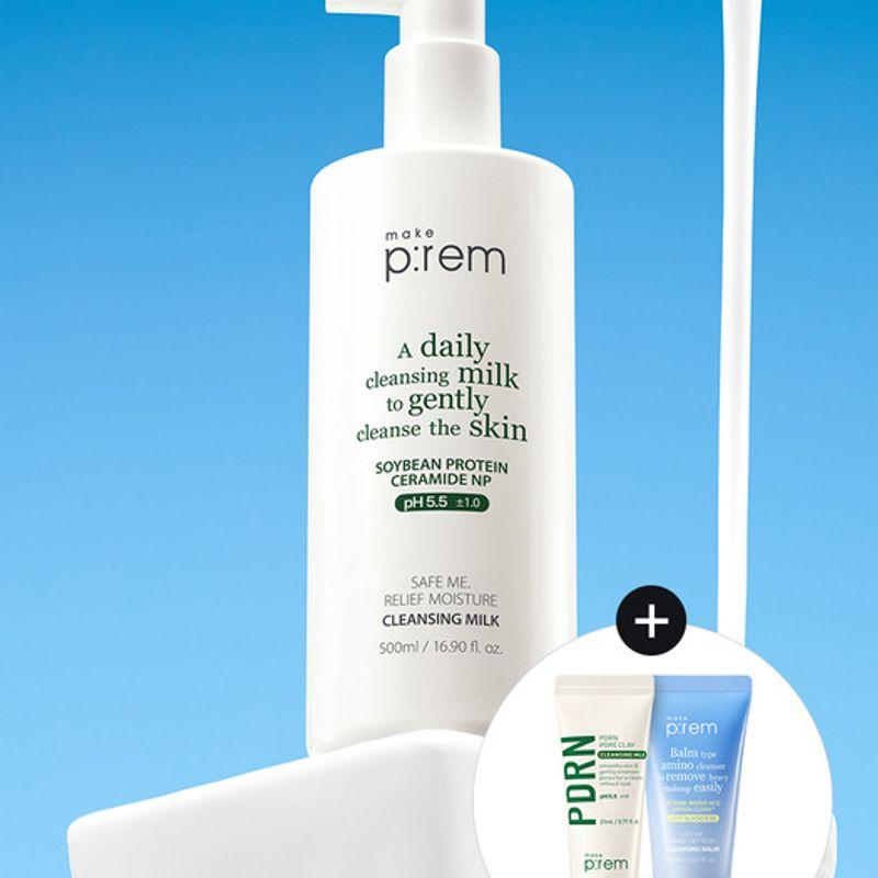 Safe Me Увлажняющее очищающее молочко 500 мл