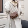 A Single-shoulder Crossbody Bag with A Retro and Elegant Soft Leather Style