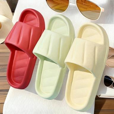 Women's EVA Slippers, Men's Thick Soled Slippers, Bathroom Anti Slip, Home Indoor and Summer Outdoor Wear