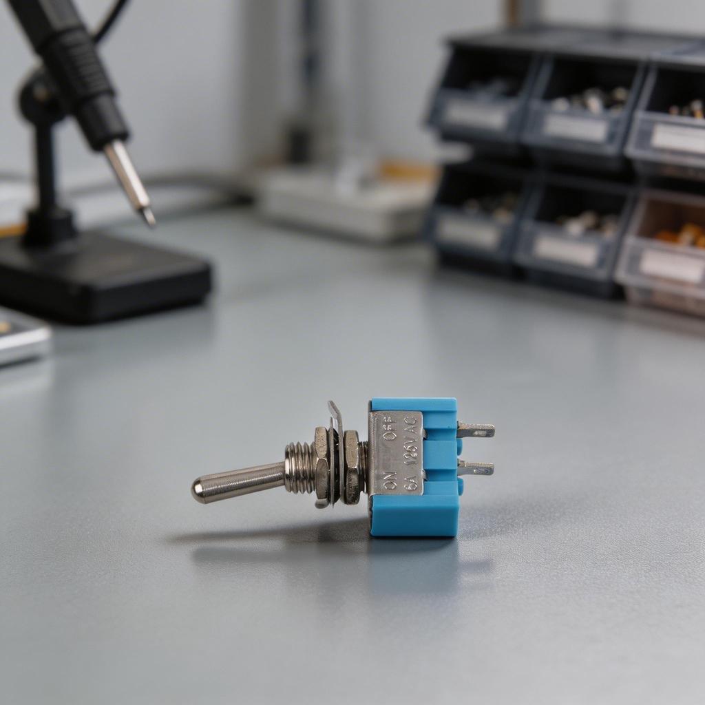 20Pcs MTS-101 2 Position For Toggle Switch Kit 2 Pin SPST ON-OFF 6A 125VAC Two Position Switch Kit Accessories