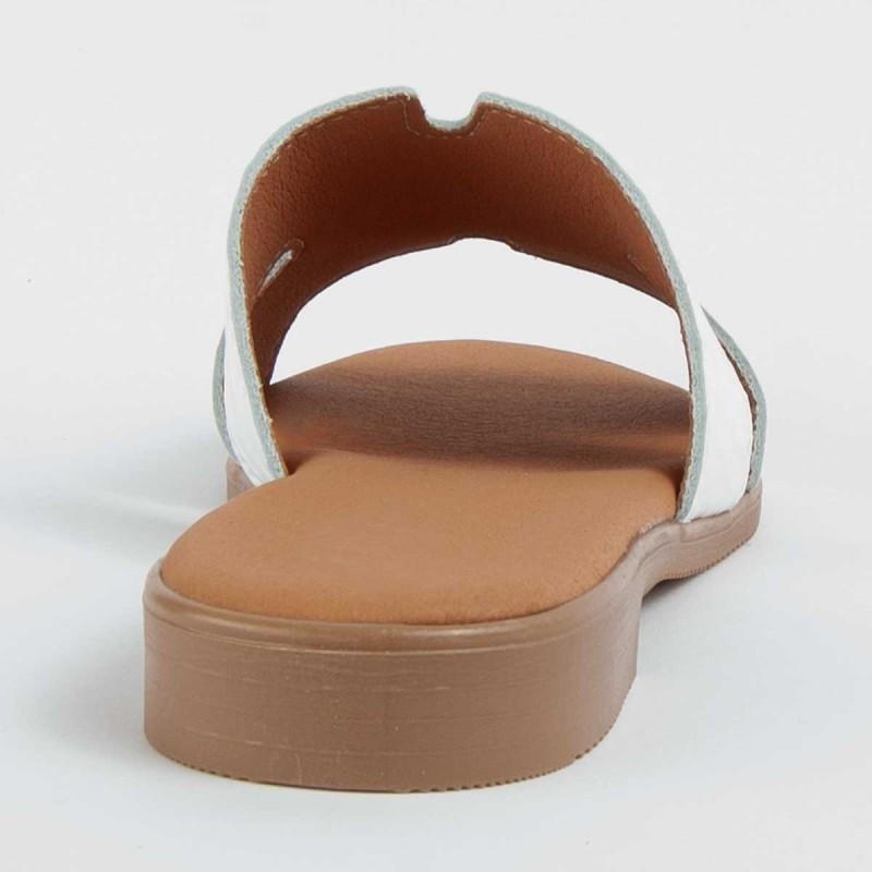 Women's Leather Sandal. Purapiel Hacca3 102716