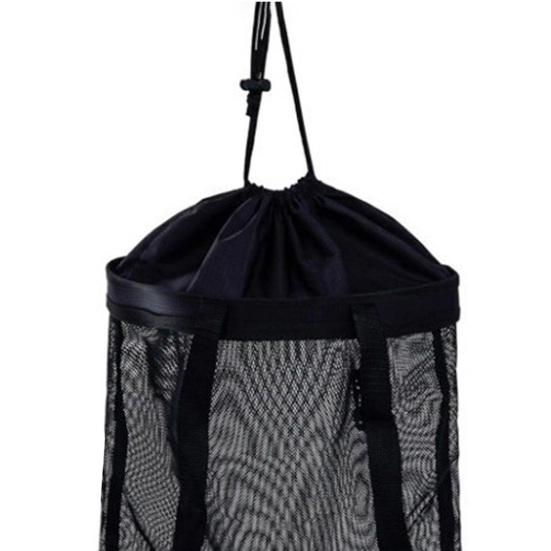 Geantă de depozitare pentru cărucior de golf cu împingere, Geantă extensie spate pentru cărucior de golf, Organizator portabil pentru cărucior cu împingere și tragere, Geantă plasă pentru cumpărături