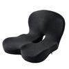 L-Shaped Integrated Seat Cushion Memory Foam Cushion with Lumbar Support Back And Seat Cushion for Tailbone Pain Relief Car Seat Office Chair