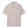 FAHRENHEIT Oversized Multi-Stripe Shirt (Fibad5356)