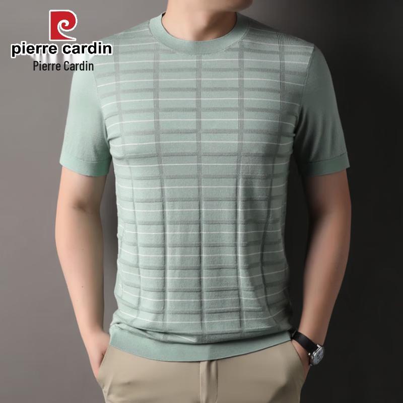 

Мужская вязаная футболка с коротким рукавом Pierre Cardin XL