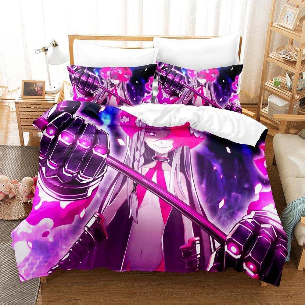 Mary Skelter Finale Bedding Set Single Twin Full Queen King Size Bed Set Adult Kid Bedroom Duvet Cover Sets Game Bed Sheet Set