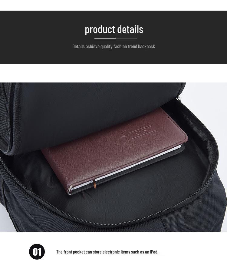 Large Waterproof Business Casual Laptop Travel Backpack