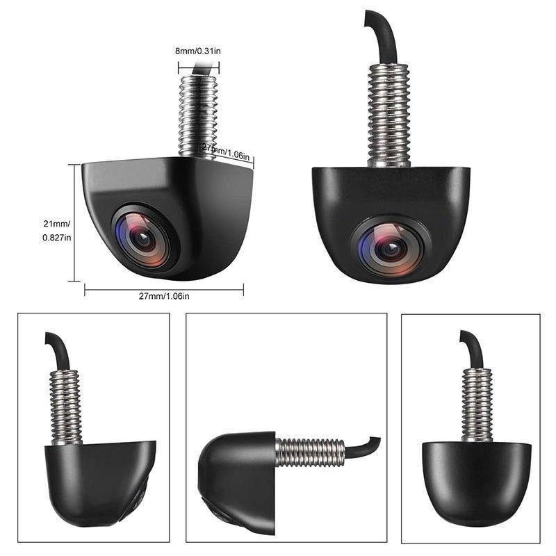 Ryggekamera for bil CVBS 1080P Full HD Ryggebildekamera 170° Vidvinkel Nattlys Fisheye Linse Bil Ryggekamera