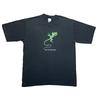 Vintage 90s Playa Del Carmen Mexico Iguana T Shirt Mens XL Black Souvenir Tee