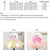 Rabbit Pattern Easter Dog Puffy Skirt Soft Dogs Mesh Fluffy Skirt Pet Princess Dress  Easter Sunday