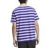 adidas Neo T Shirts Unisex Blue Crew Neck Moderate Straight Fit IA4976