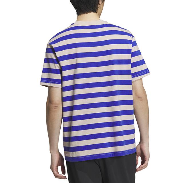 adidas Neo T Shirts Unisex Blue Crew Neck Moderate Straight Fit IA4976