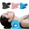 Neck and Shoulder Relaxation Pillow, Massage Finger Pressure Corrector, Curved Pillow for Relieving Shoulder and Neck Pain