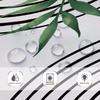 Tropical Boho Shower Curtain Abstract Sun Moon Rainbow Leaves Modern Art Design Beach Vibes Bathroom Decor Eco Style Home