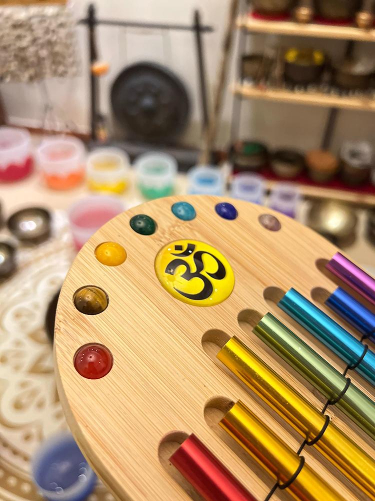 Bells Seven Rounds of Energy Concert Chimes Yoga Meditation Professional Musical Percussion Instruments