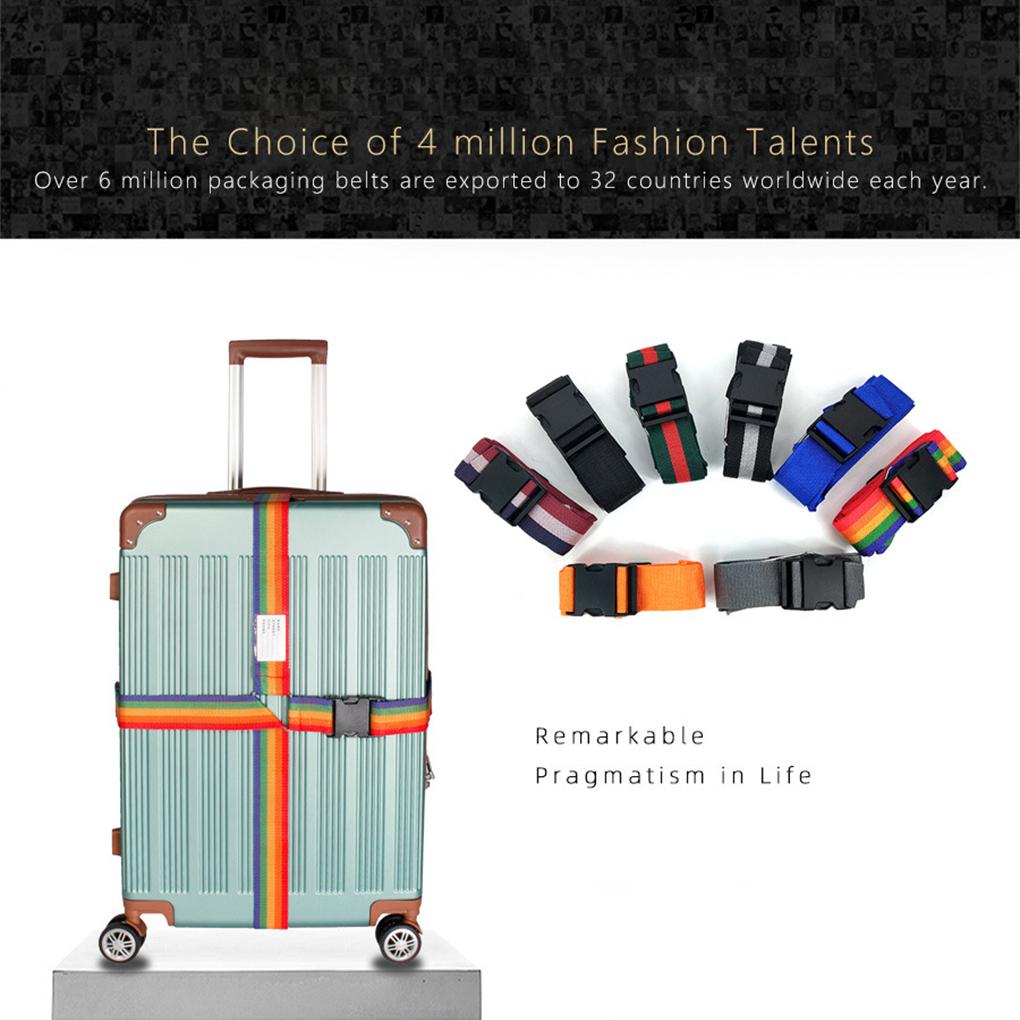 3pcs Straps To Travel Luggage Straps 3pieces Luggage Security Straps Suitcases Straps Luggage Straps Suitcases To 34