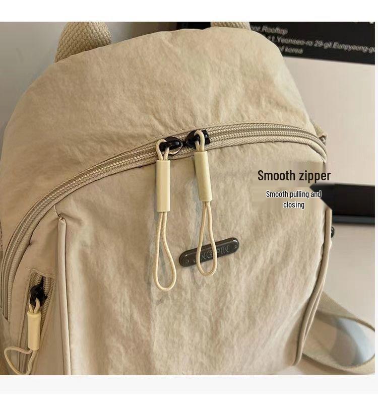 Women's Large-Capacity Lightweight Oxford Single Shoulder Travel Backpack