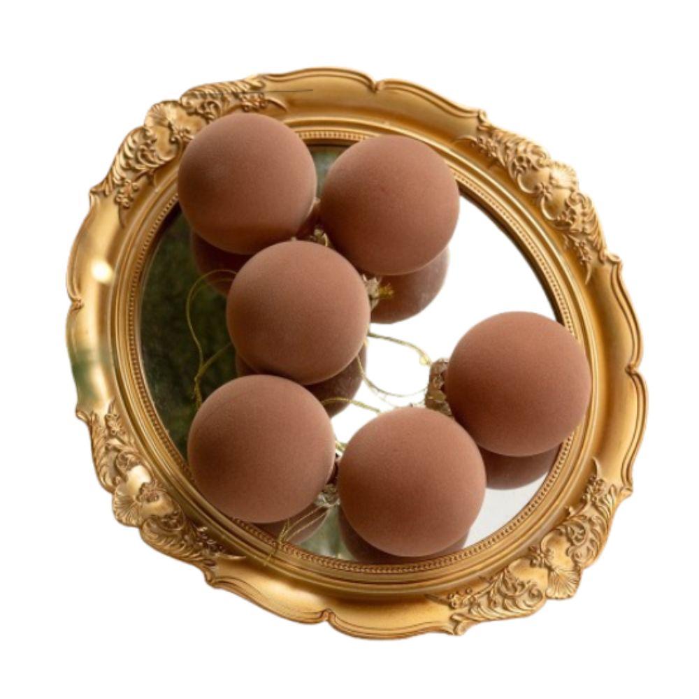 6pcs Shatterproof Christmas Hanging Balls 8cm Merry Christmas Decor  Holiday Festive