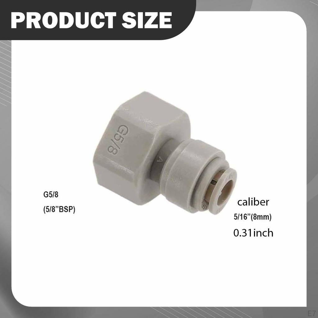 Beer Push In Fitting Joint Quick Connection Brew Accessories Leakproof