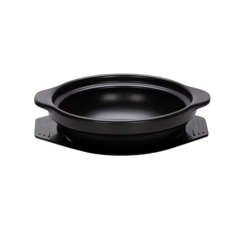 High Temperature Ceramic Claypot with Tray