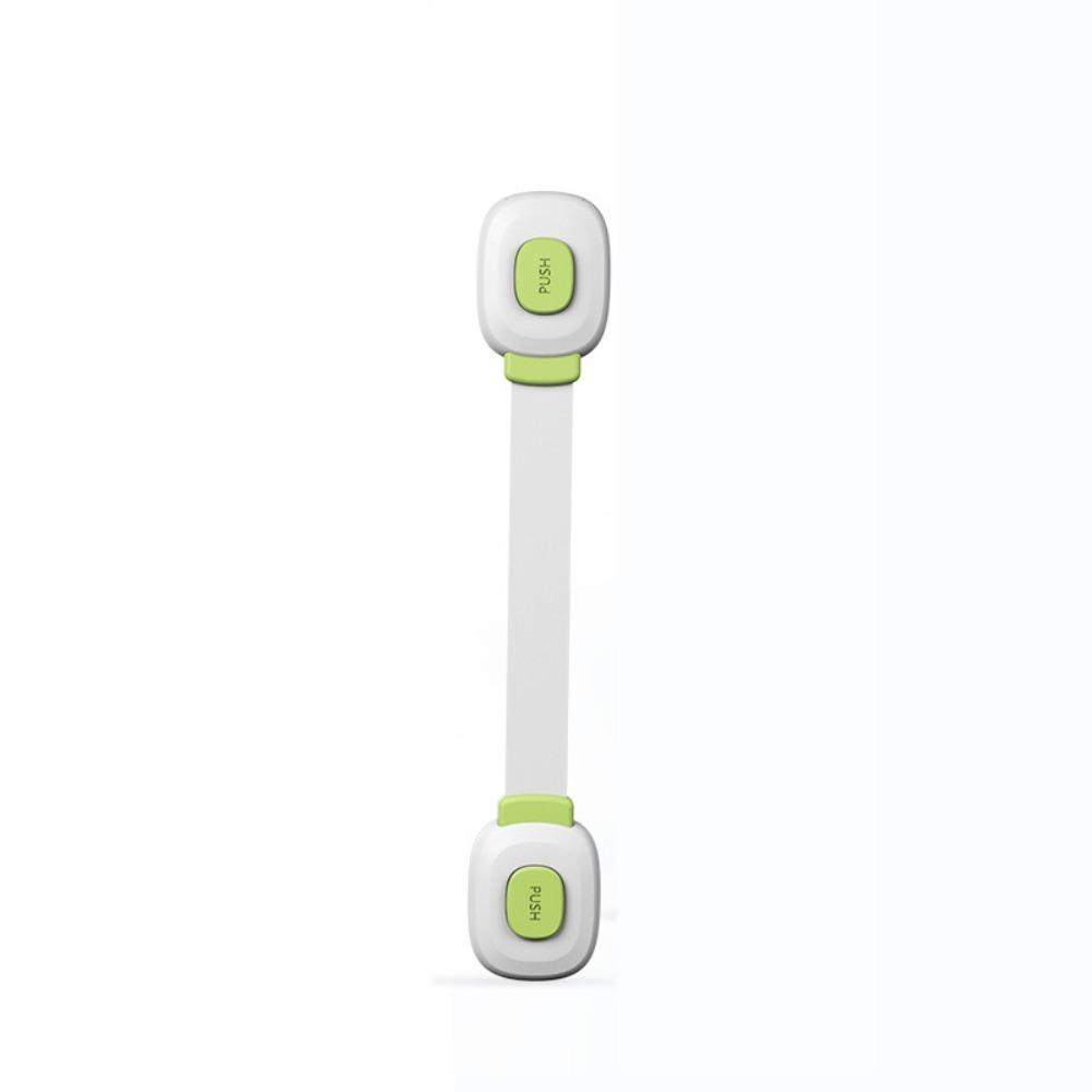 1pc Adhesive Fixation Child Safety Lock No Drilling Baby Proof Latch Kitchen Fridge Oven Door