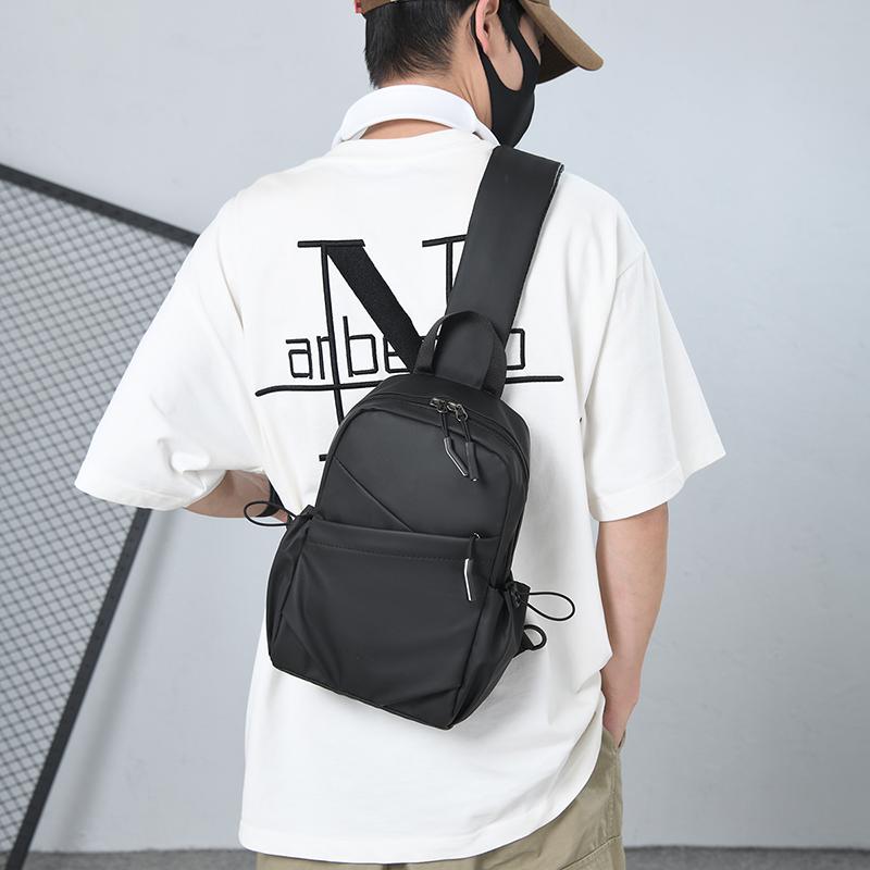Men's Chest Bag Lightweight Crossbody Bag  Commuter Shoulder Bag
