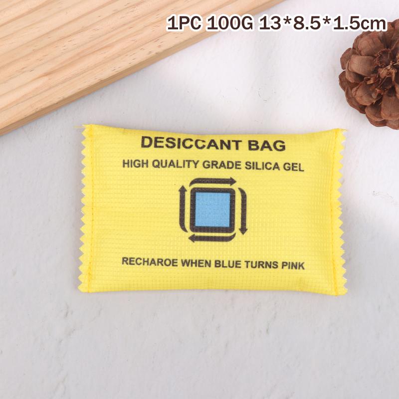 

1/2/3pcs 100/200g Non Toxic Silica Gel Desiccant Damp Reusable Dehumidifier Bags Moisture Absorber Closet Dryer For Cabinet