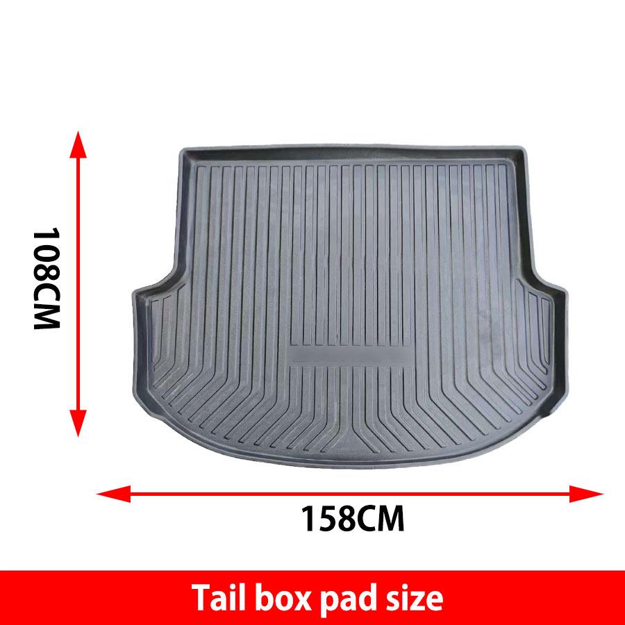 Durable Waterproof Eco-Friendly Trunk Mat for 2013-2016 Hyundai IX45 Interior Upgrade