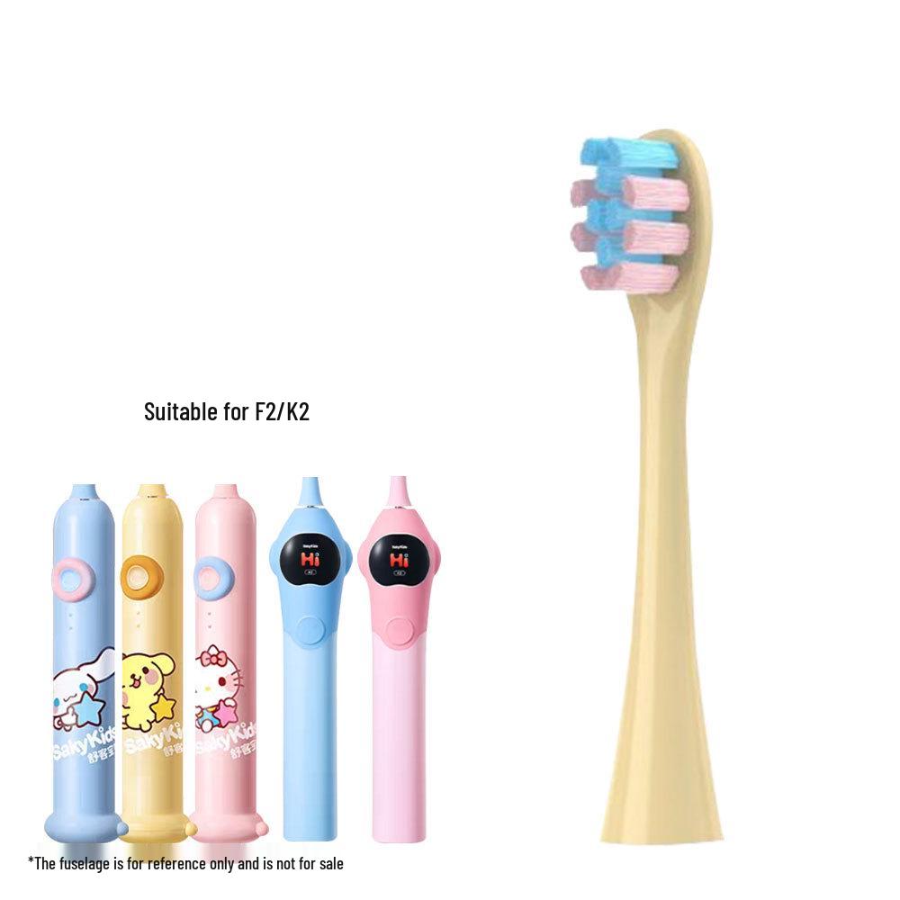 Soft Bristle Replacement Heads for Chicco Baby & Children's Toothbrush B2/B1J/B32/B32S/F2/K2 Gum Protection