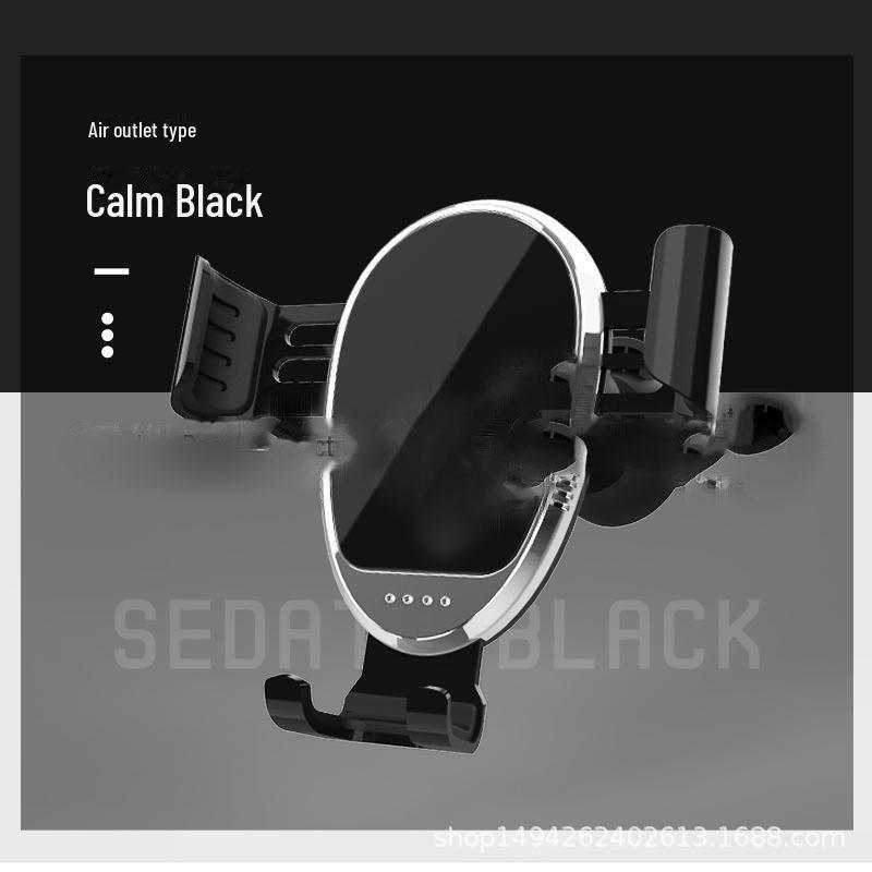 Support de téléphone de voiture avec capteur de gravité en alliage d'aluminium