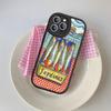 Sardines Fish Phone Cover For IPhone 16 15 14 13 12 11 Pro Max Plus Leather Soft Case