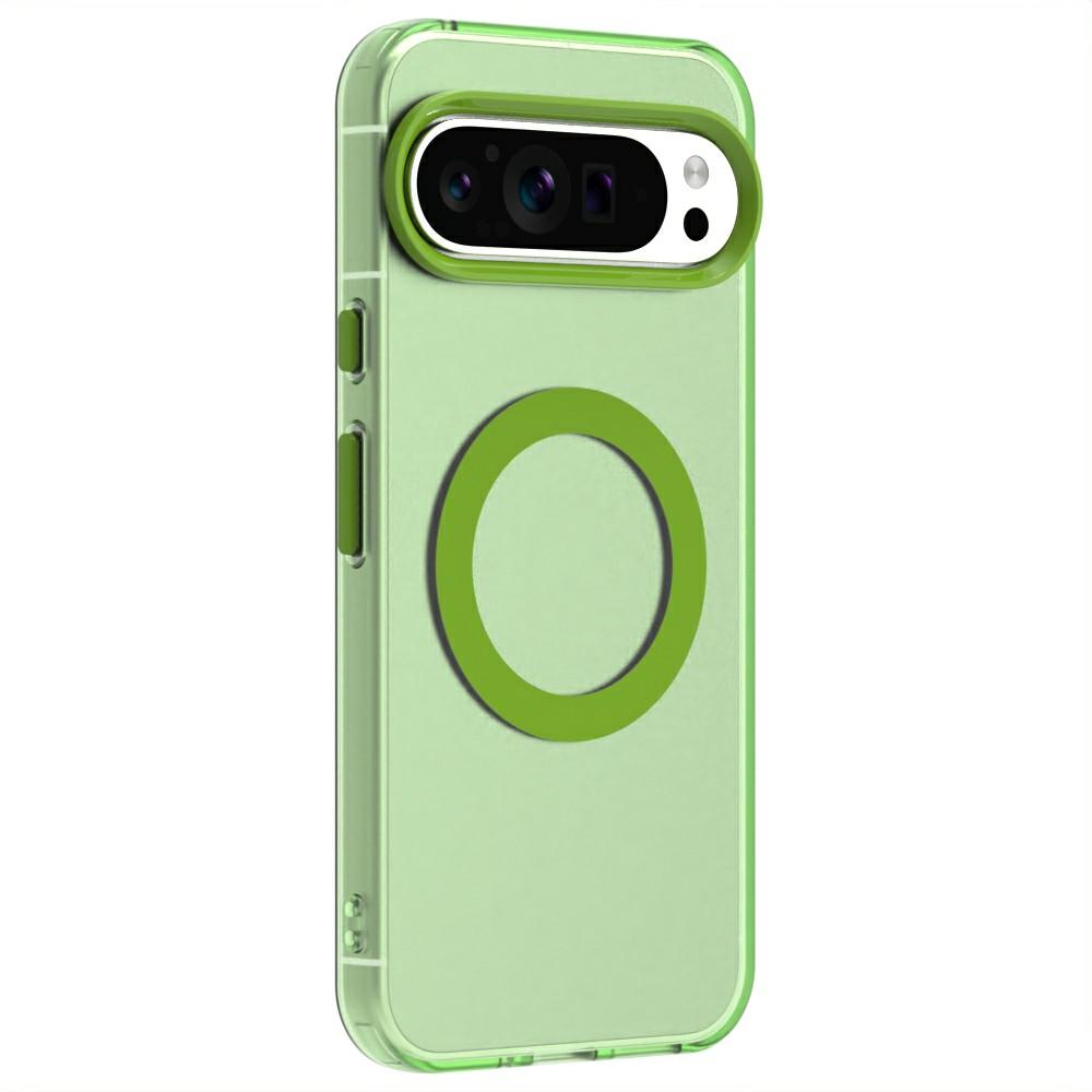 Candy Series For Google Pixel 9 Pro XL Magnetic Case PC+TPU+PET Anti-Drop Phone Cover
