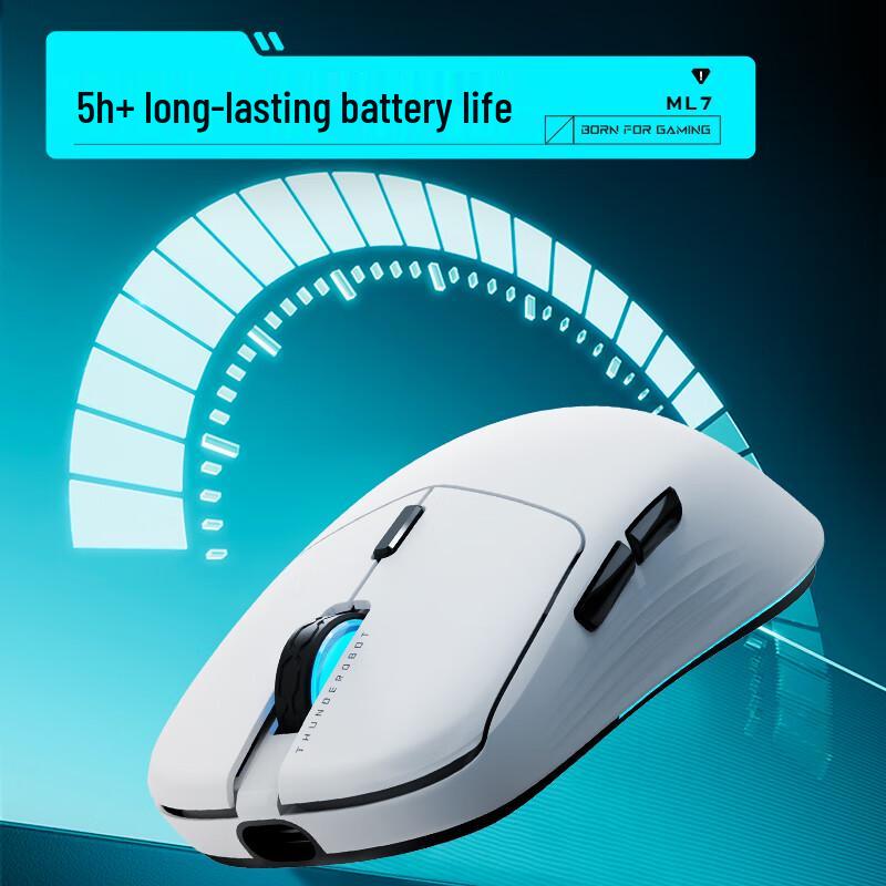 ThundeRobot ML7 Extended Wireless Gaming Mouse with Charging Dock