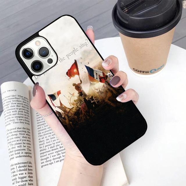 Les Miserables Phone Case Back Cover for iPhone 17 Air 16 15 14 13 11 12 Pro Max Plus Shell Coque