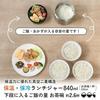 Skater Insulated Lunch Box Bowl Type 840ml Large Capacity Mens 2-Tier Stainless Steel Jar Insulation Cooling Vacuum Structure Basic STLB2AG-A