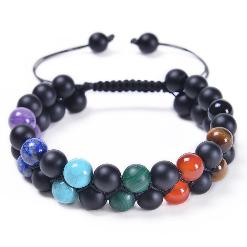 

JYL TS Bracelet Viking Symbol Ethnic Enhances Heritage & Courage Style-2 майя синий