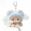 Kawaii Cartoon Mikko plush toy keychain lovely Cammy Mousse Anime Melody Kuromi Stuffed Plush Doll Toy bag charm gift
