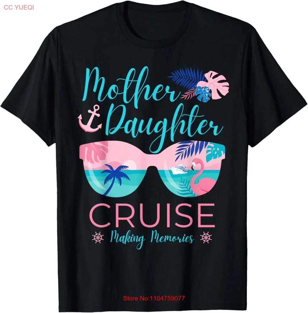Mother Daughter Cruise Trip Matching Cruising Squad Womens T Shirt vintage Washed Versatile Stylish Stretched Slightly Unisex