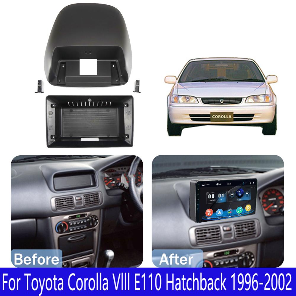 Car Radio Multimedia MP5 Player Head Unit Stereo BT For Toyota Corolla E110 VIII Hatchback 1996-2002